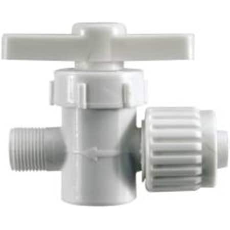 Flair-It Flair-It 421569 Flair-It Straight Stop Valve .5 In. Pex X .35 In. Compression 421569